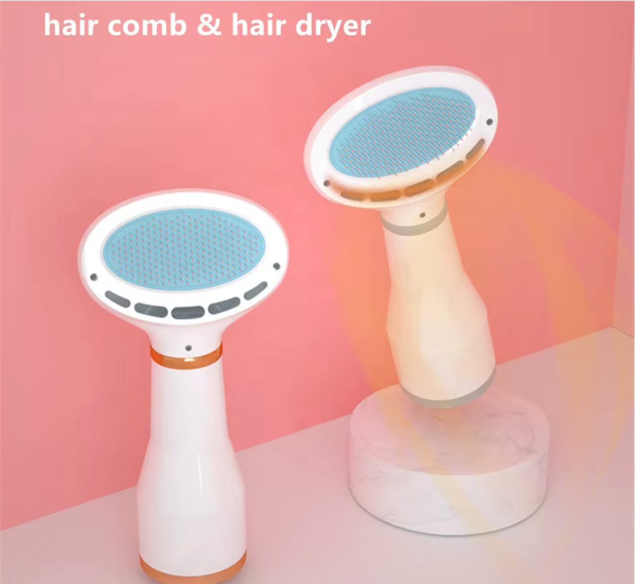 Gentle Heated Grooming Brush