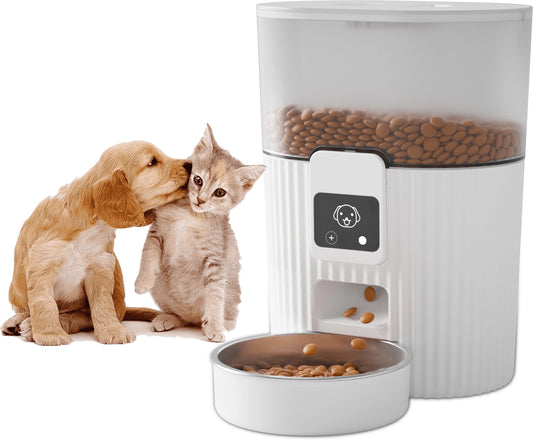 BarkTech Smart Automatic Pet Feeder with Wi-Fi Control